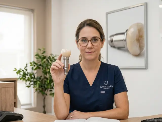 Proceso de implante dental paso a paso