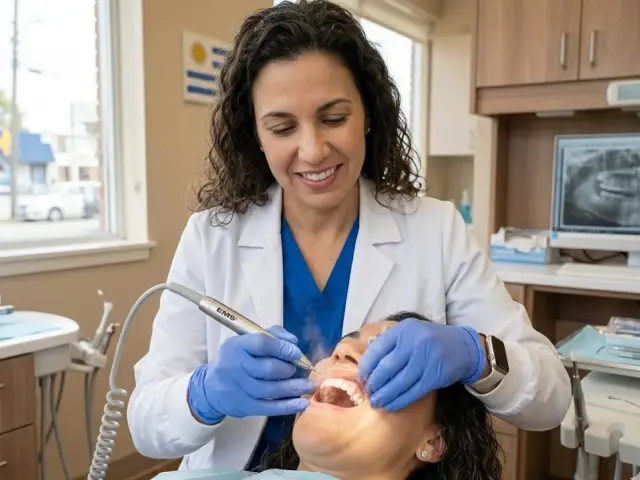 Limpieza dental profesional en OdontoDemo Montevideo