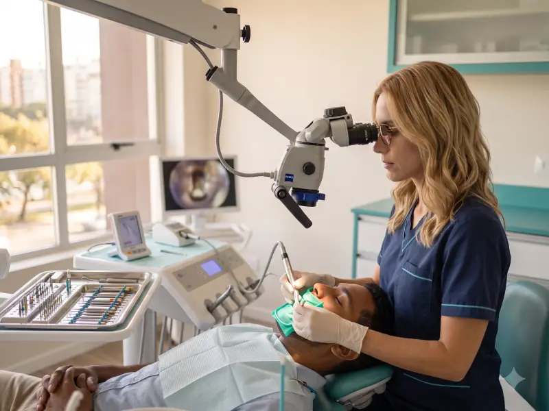 Tratamiento de endodoncia (conductos) en SmileDemo