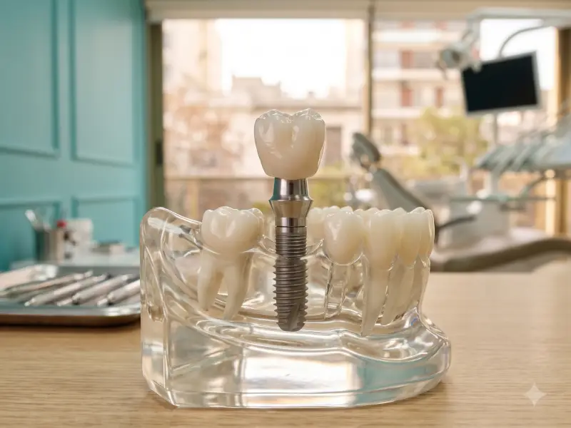 Tratamiento de implantes dentales en SmileDemo